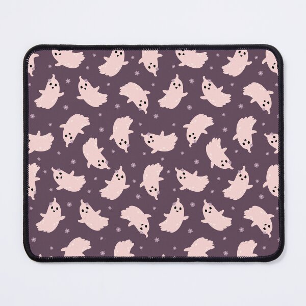 Item preview, Pink Halloween Ghost Pattern  designed and sold by Julza Art.