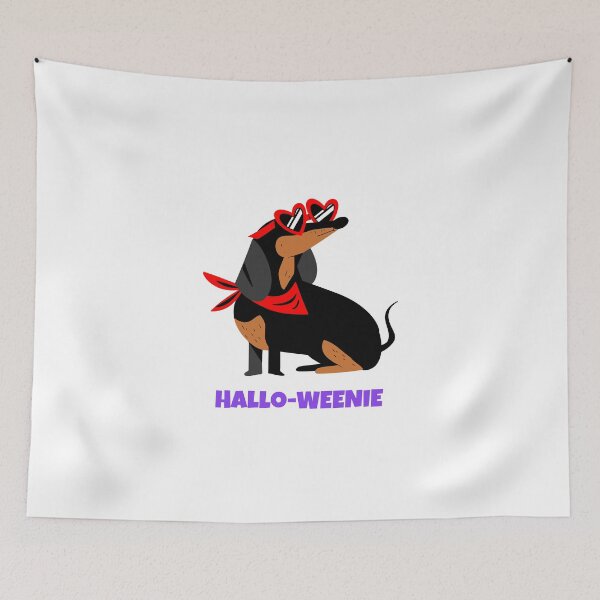 Item preview, HALLO-WEENIE — Sausage Dog (Dachshund) Halloween Doxie Lovers designed and sold by Hintotees.