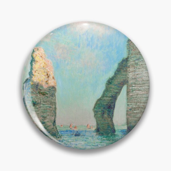 Artikelvorschau, Claude Monet Die Klippen von Étretat (1885) entworfen und verkauft von VenusArt7.