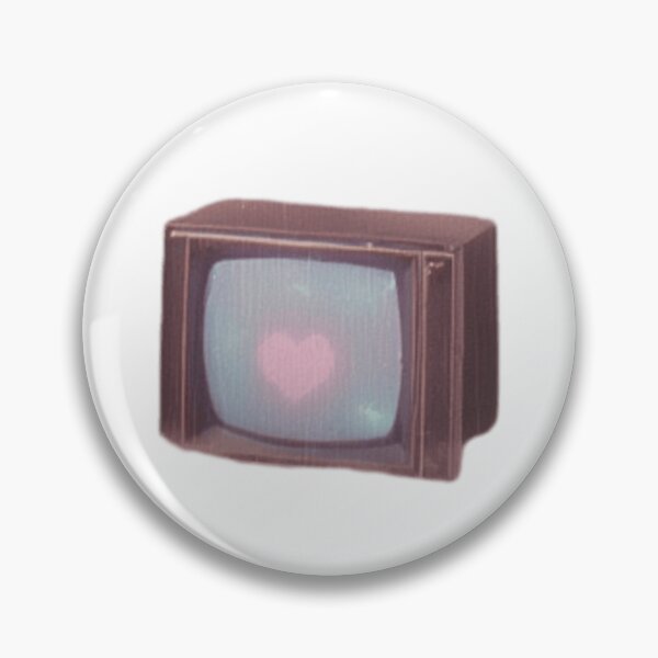 Item preview, CRT and Heart dreamcore Y2K aesthetic design designed and sold by Exitsolara.