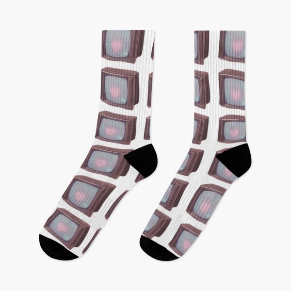 Item preview, CRT and Heart dreamcore Y2K aesthetic design designed and sold by Exitsolara.