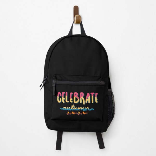 Item preview, Celebrate Autumn Colorful Fall Season Leaves Festive Quote T-Shirt designed and sold by FestivityFinds.