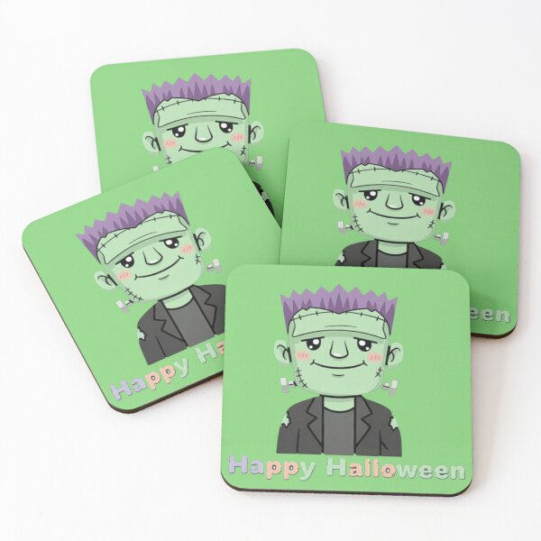 Item preview, Happy Halloween Frankenstein Kawaii  designed and sold by Too Kool Designing .