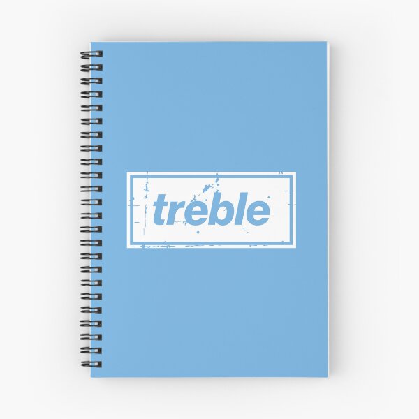 Item preview, City Treble Football Oasis Indie Music Manchester White designed and sold by Butter Creative.