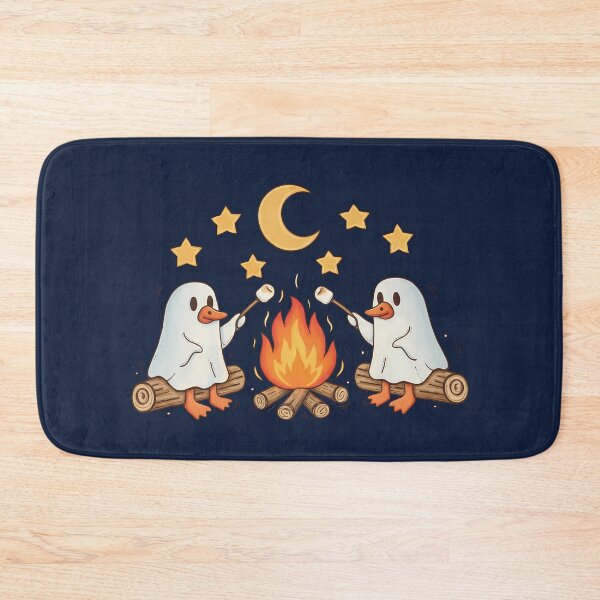 Item preview, Ghost Ducks Roasting Marshmallows designed and sold by patternprint1.