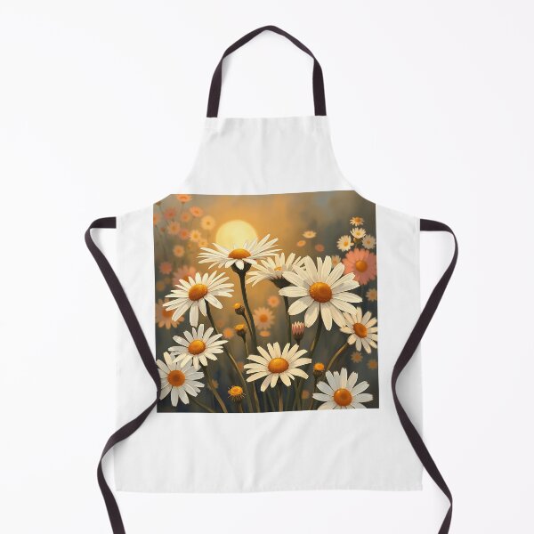 Item preview, Moonlight Daisies in Warm Impressionism designed and sold by sharon1210.