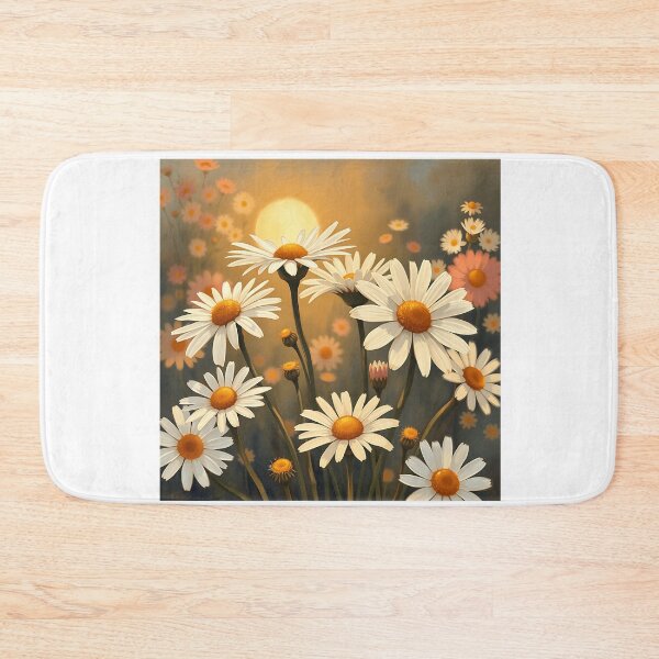 Item preview, Moonlight Daisies in Warm Impressionism designed and sold by sharon1210.