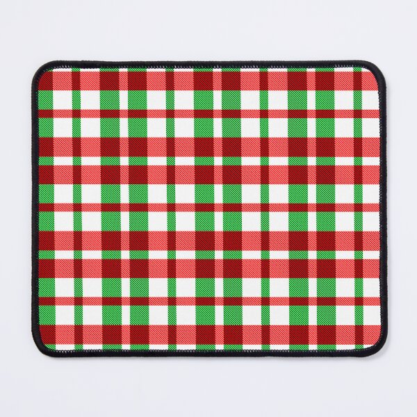 Item preview, Red Green White Christmas Flannel Plaid designed and sold by PatternTitan.