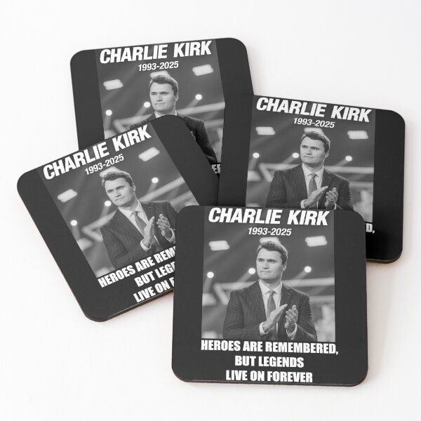 Item preview, Charlie Kirk Heroes Are Remembered But Legends Live On Forever designed and sold by JeyVel.