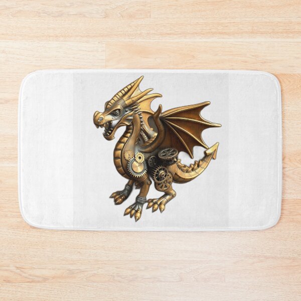 Item preview, Steampunk Dragon with Gears and Clocks designed and sold by sharon1210.