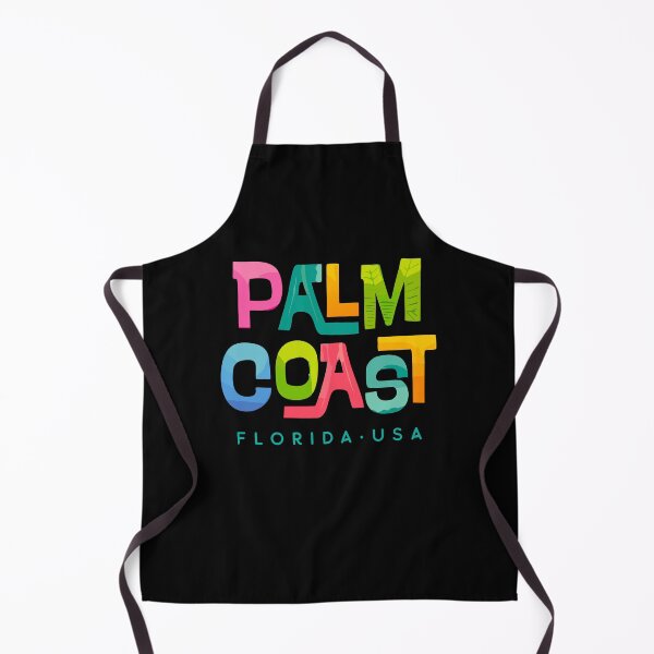 Item preview, Palm Coast Florida Retro Tropical Design designed and sold by Futurebeachbum.