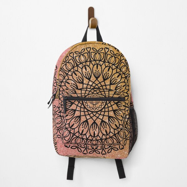 Item preview, Yellow girly Mandala abstract Floral Decorative Design designed and sold by DivineMandala.