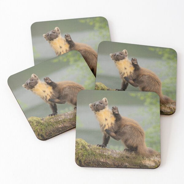 Item preview, Pine Marten Waving designed and sold by KWTImages.