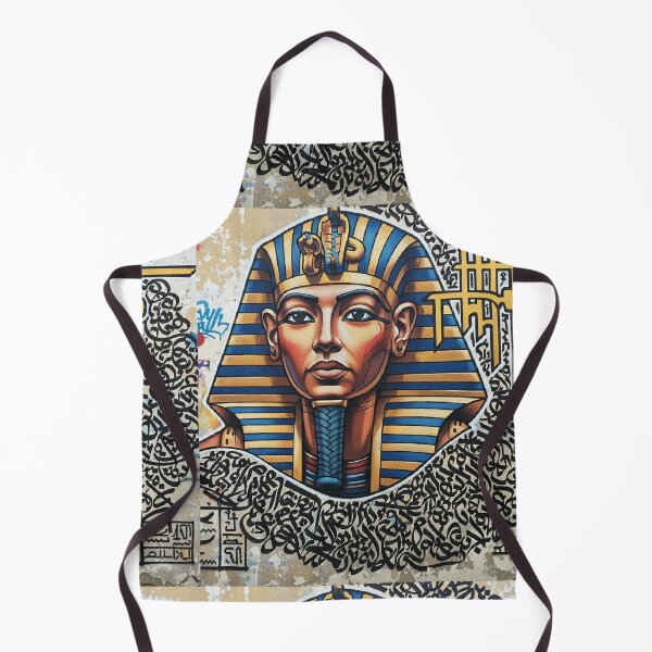 Item preview, Graffiti on the pharaoh of ancient Egypt with ancient Arabic and Egyptian writing designed and sold by jotcar.
