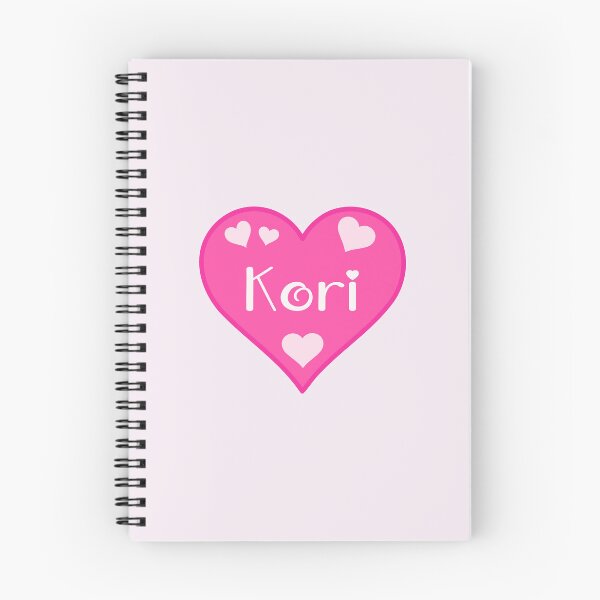 Item preview, Kori Name Pink Heart  designed and sold by Jeallan Designs.