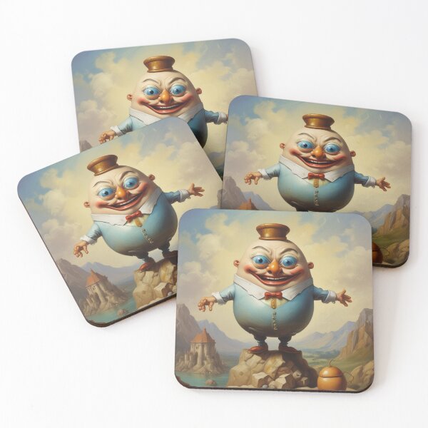 Item preview, Humpty Dumpty on a broken wall designed and sold by GasconyPassion.