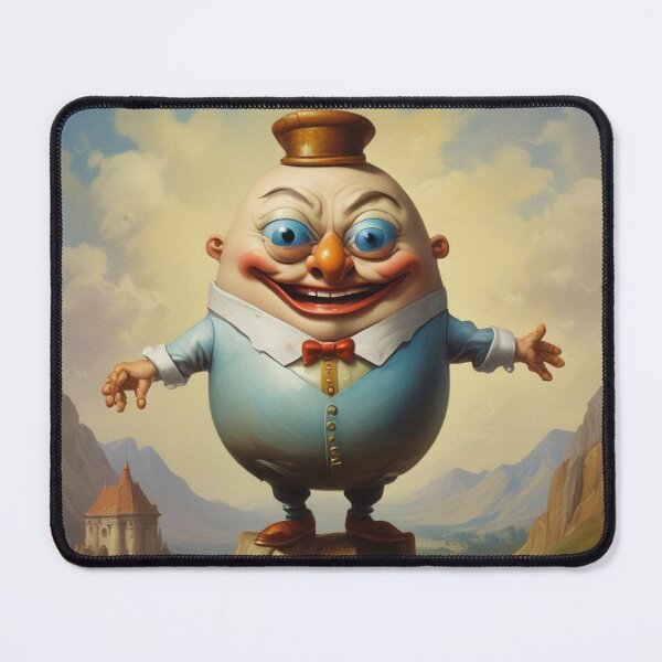 Item preview, Humpty Dumpty on a broken wall designed and sold by GasconyPassion.