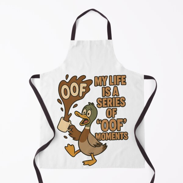 Item preview, Funny Duck OOF Moments Coffee Spill designed and sold by TeeTimeTreasure.
