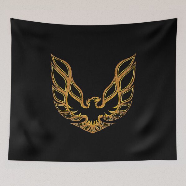 Item preview, Pontiac Firebird emblem 1977 - aged, worn print designed and sold by retropetrol.