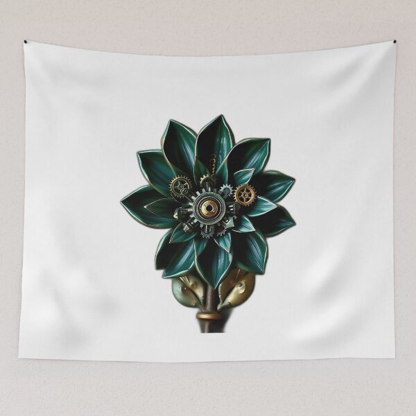 Item preview, Industrial Gear Flower Artwork designed and sold by sharon1210.