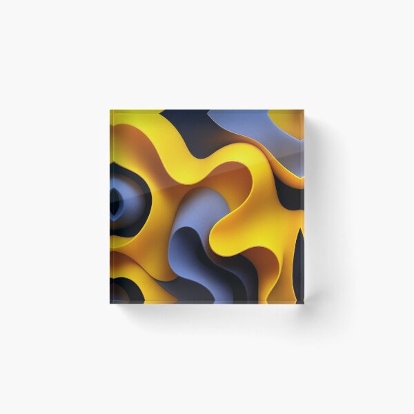Item preview, Flowing shapes, luminous depth designed and sold by Sigtrix.