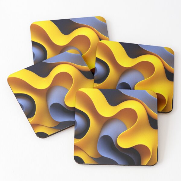 Item preview, Flowing shapes, luminous depth designed and sold by Sigtrix.