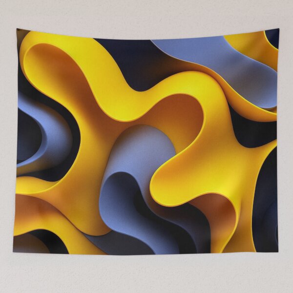 Item preview, Flowing shapes, luminous depth designed and sold by Sigtrix.