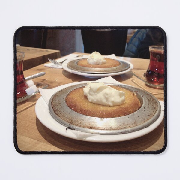 Item preview, Kunafa with tea, delicious، کنافة مع شاي، لذيذ، Nachtisch Kunafa mit Tee, köstlich designed and sold by Yaroplanner.