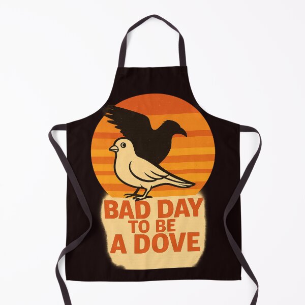 Item preview, Bad Day to Be a Dove – Retro Vintage Sun T-Shirt Design designed and sold by FrameFlow.
