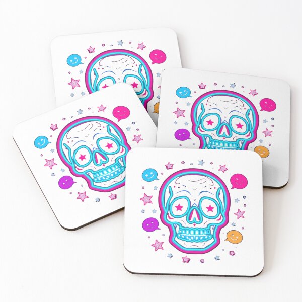Item preview, Neon Skull Vibes designed and sold by  Cativerse .