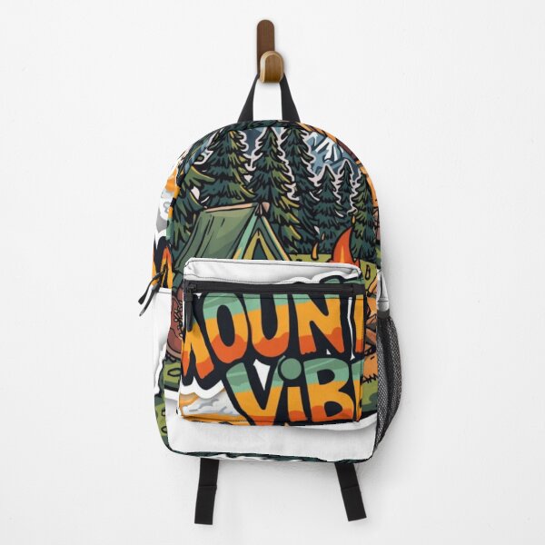 Item preview, Mountain Vibes – Cartoon Adventure Illustration designed and sold by HT-Creative.