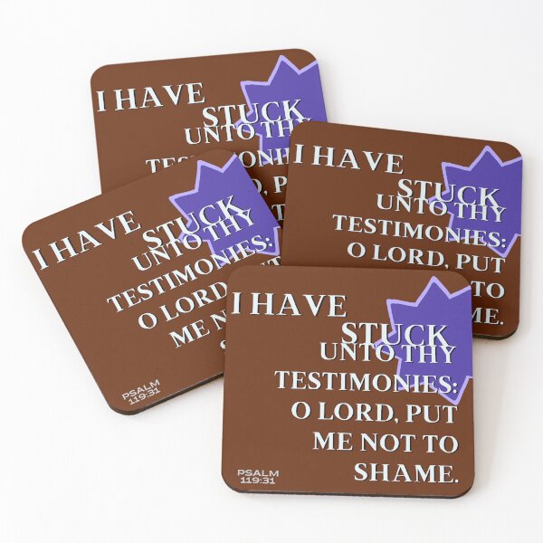 Item preview, Psalms 119:31  designed and sold by Undonemadenew.