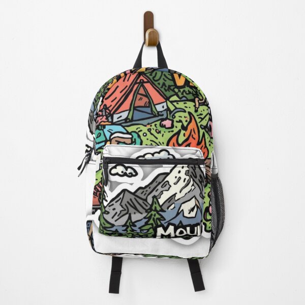 Item preview, Mountain Vibes – Cartoon Adventure Illustration designed and sold by HT-Creative.