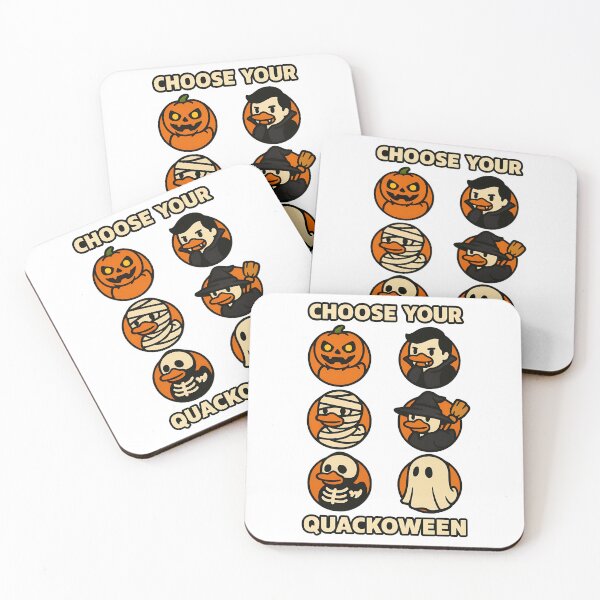 Item preview, Choose Your Quackoween Duck Icons designed and sold by TeeTimeTreasure.