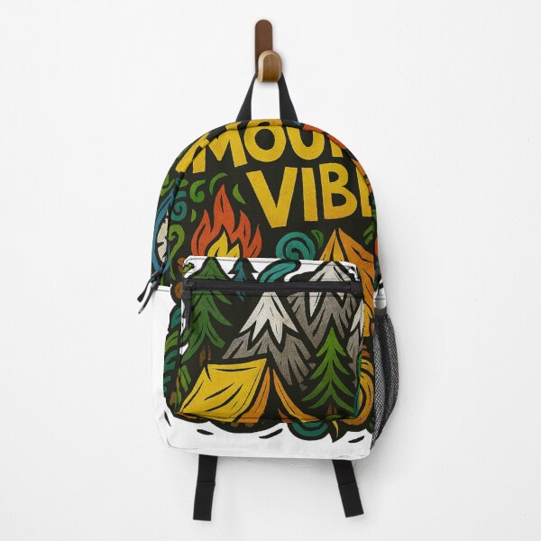 Item preview, Mountain Vibes – Cartoon Adventure Illustration designed and sold by HT-Creative.