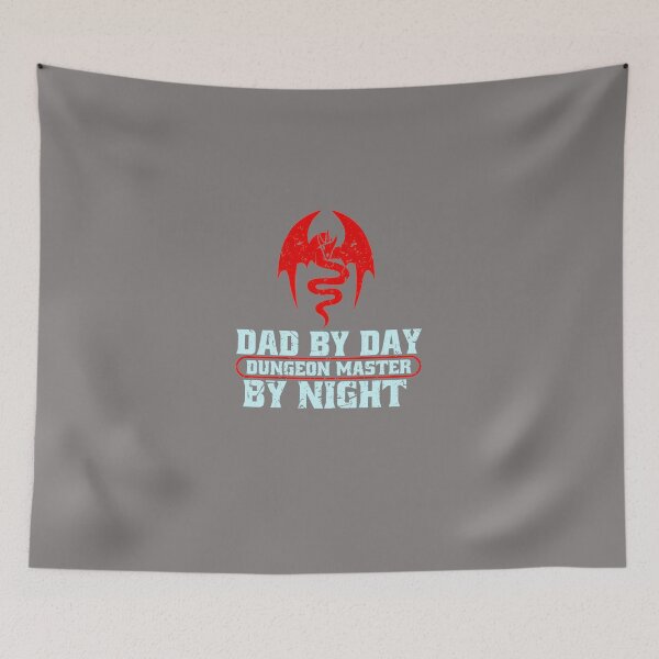 Item preview, DAD-BY-DAY-DUNGEON-MASTER-BY-NIGHT-TABLETOP-GAMER designed and sold by LisaHolmesy.
