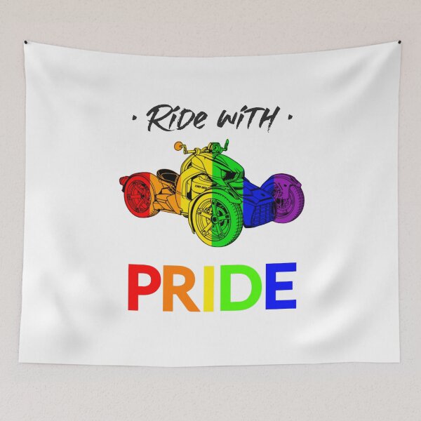 Item preview, Ride with Pride Front Wheel Trike  designed and sold by DarkArtsProjects.