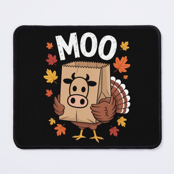 Item preview, Thanksgiving Turkey Cow Funny Fall designed and sold by waazwee6.