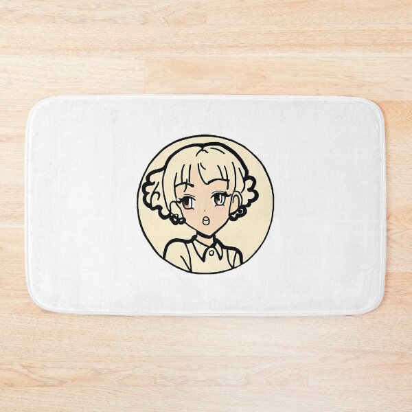 Item preview, curly hair girl anime 2 designed and sold by GordonFenner274.