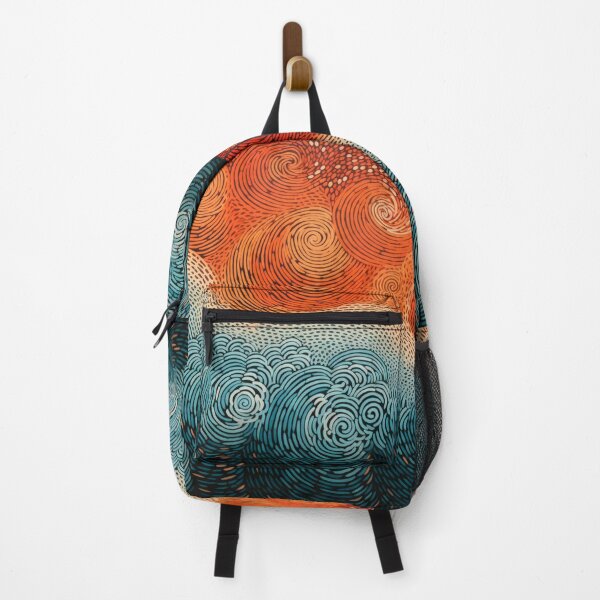 Item preview, Aboriginal Inspired Dot Art - With Streams of Cold Hot Air designed and sold by GrinGalore.