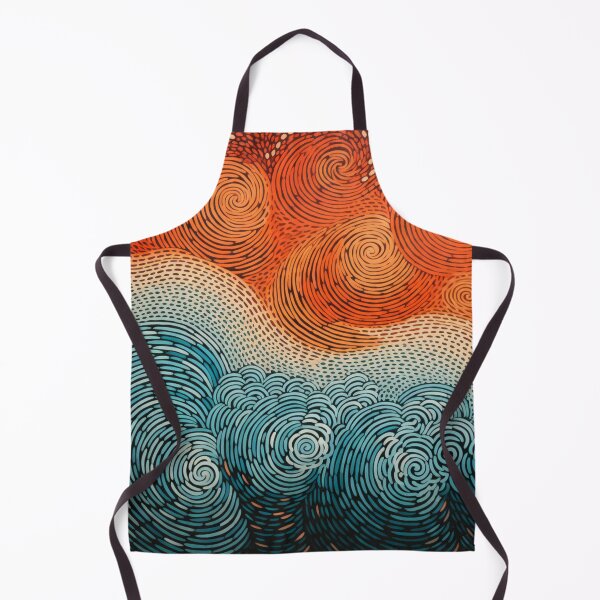 Item preview, Aboriginal Inspired Dot Art - With Streams of Cold Hot Air designed and sold by GrinGalore.