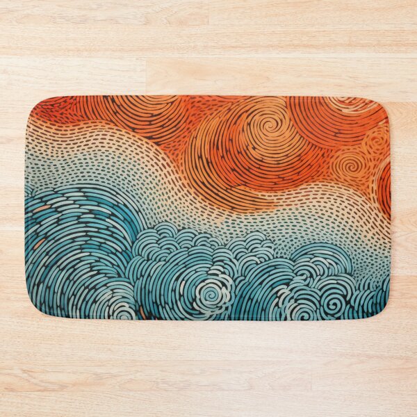 Item preview, Aboriginal Inspired Dot Art - With Streams of Cold Hot Air designed and sold by GrinGalore.