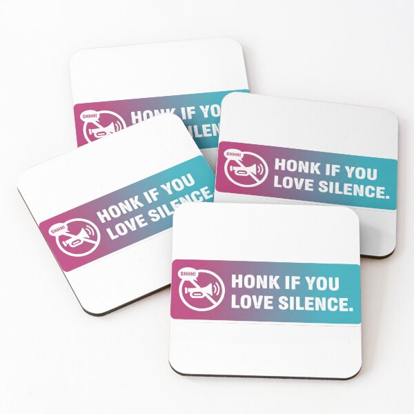 Item preview, Honk if you love silence designed and sold by Gnfree.