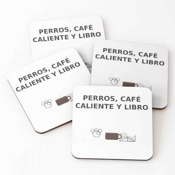Item preview, Perros, Café Caliente Y Libro designed and sold by MelVibes.