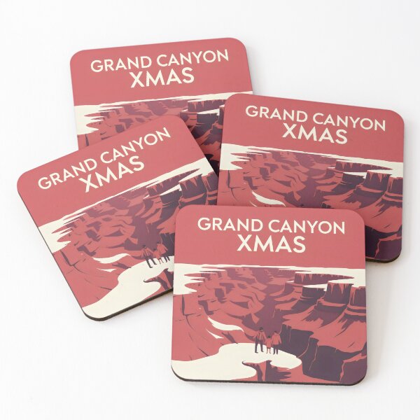 Item preview, Grand Canyon Winter Scene with Family Overlook designed and sold by SplashTastic.