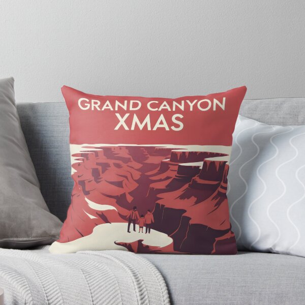 Item preview, Grand Canyon Winter Scene with Family Overlook designed and sold by SplashTastic.