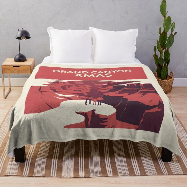 Item preview, Grand Canyon Winter Scene with Family Overlook designed and sold by SplashTastic.