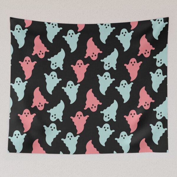 Item preview, Spooky Halloween Ghost Pattern  designed and sold by Julza Art.