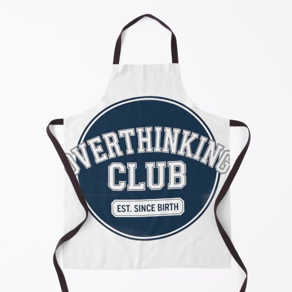 Item preview, Overthinking Club — Vintage Collegiate Logo Design designed and sold by Timeless Design.