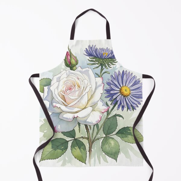 Item preview, Summer's Smile: Sunflower & Daisy Watercolor designed and sold by meesub.
